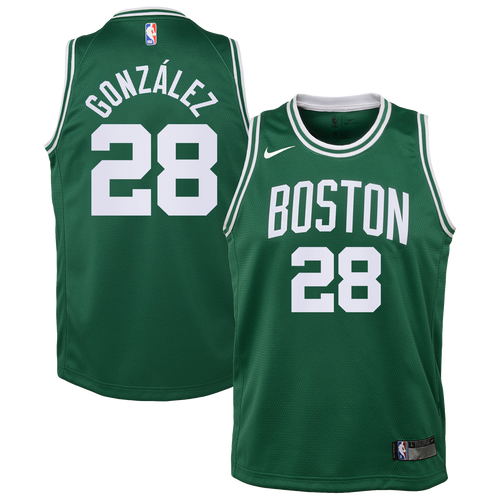 Boston Celtics Nike Icon Edition Swingman Jersey - Kelly Green - Hugo González - Youth