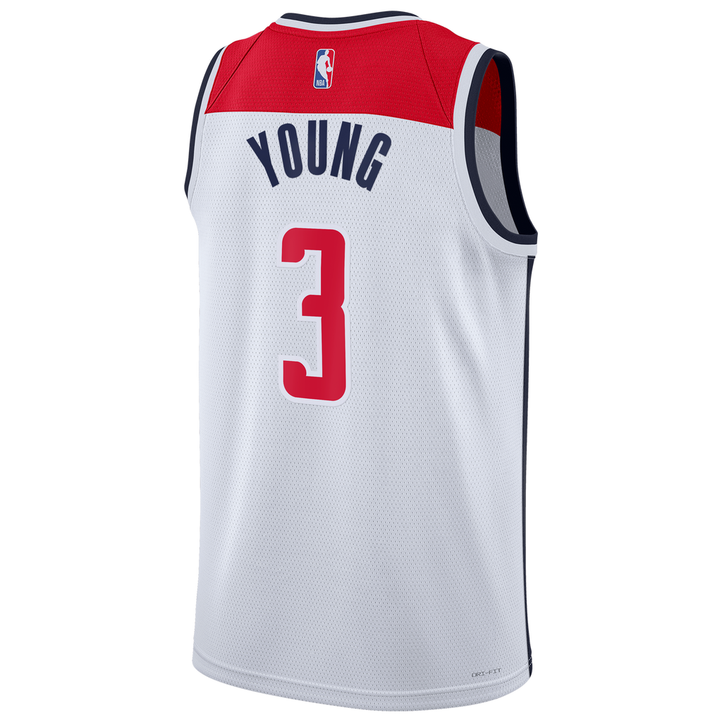 Washington Wizards Nike Association Edition Swingman Jersey - White - Trae Young - Unisex
