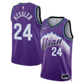 Utah Jazz Nike Replica Icon Edition Swingman Jersey - Purple - Walker Kessler - Youth