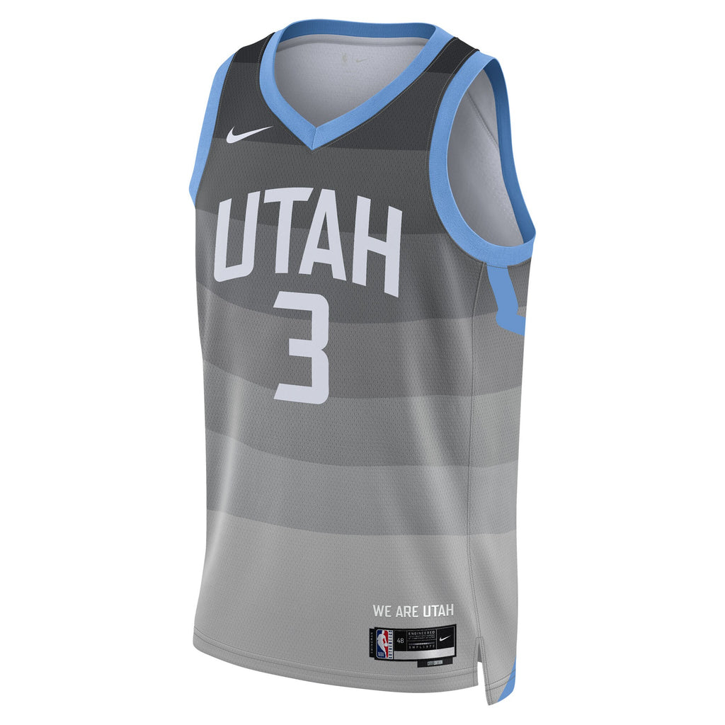 Utah Jazz Nike 2025/26 City Edition Swingman Jersey - Gray - Keyonte George - Unisex