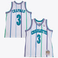 Charlotte Hornets Mitchell & Ness Rex Chapman 1988 Authentic Jersey - White