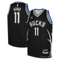 Milwaukee Bucks Jordan Brand Statement Edition Swingman Jersey - Hunter Green - Tyler Herro - Youth