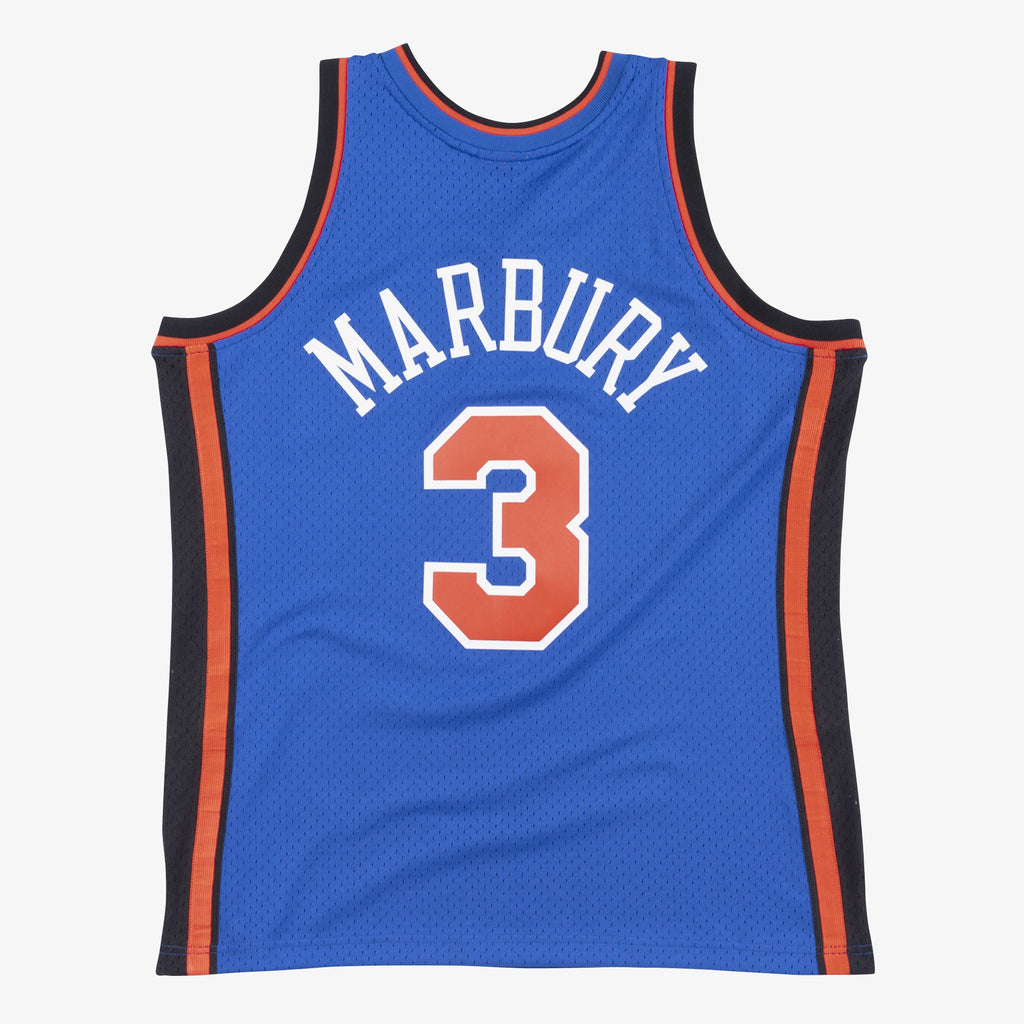 New York Knicks Mitchell & Ness Stephon Marbury 2006 Swingman Authentic Jersey - Royal Blue