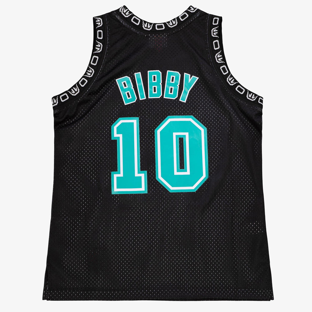 Vancouver Grizzlies Mitchell & Ness Mike Bibby 1998 Team Color Swingman Jersey - Black
