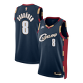 Cleveland Cavaliers Nike Classic Edition Swingman Jersey - Navy - Dennis Schröder - Unisex