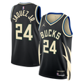 Milwaukee Bucks Jordan Brand Statement Edition Swingman Jersey - Hunter Green - Jaime Jaquez Jr. - Unisex