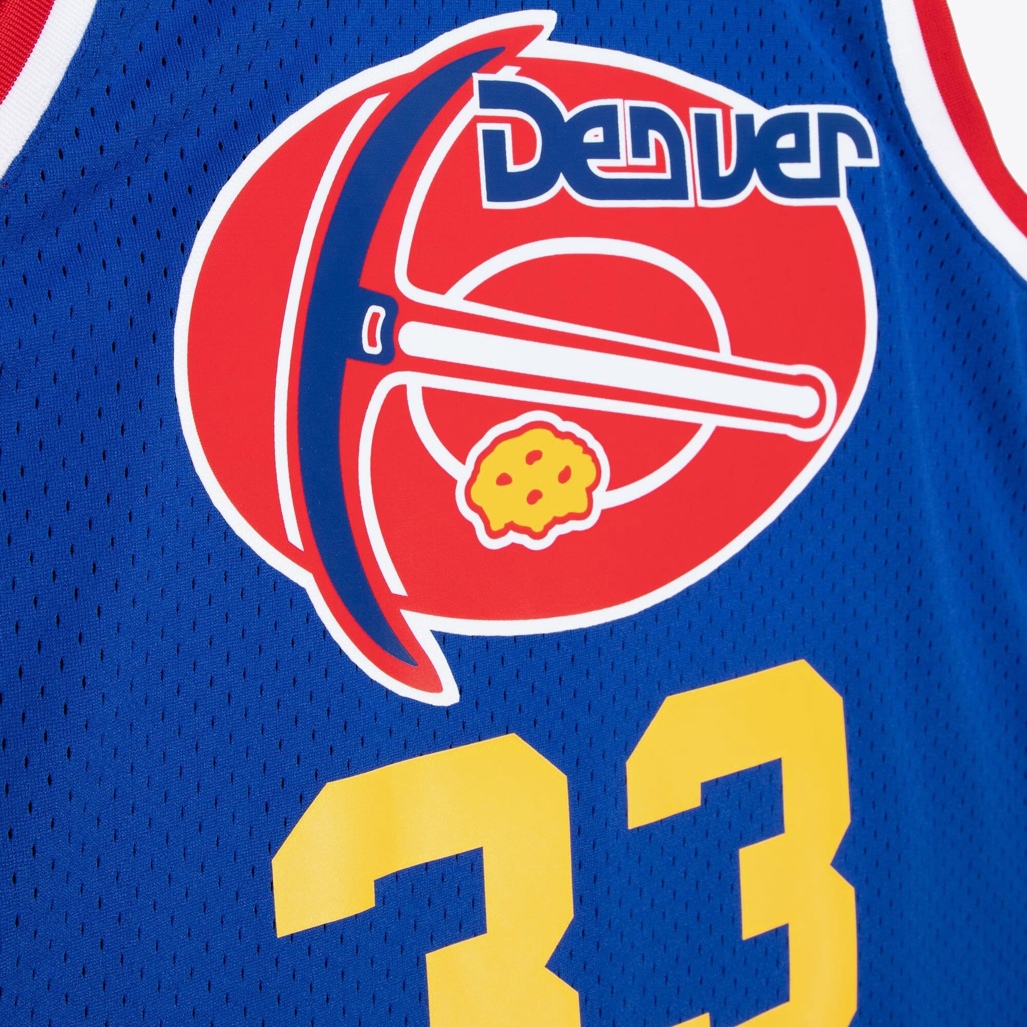 Denver Nuggets Mitchell & Ness David Thompson 1975 Dark Authentic Jersey - Royal Blue