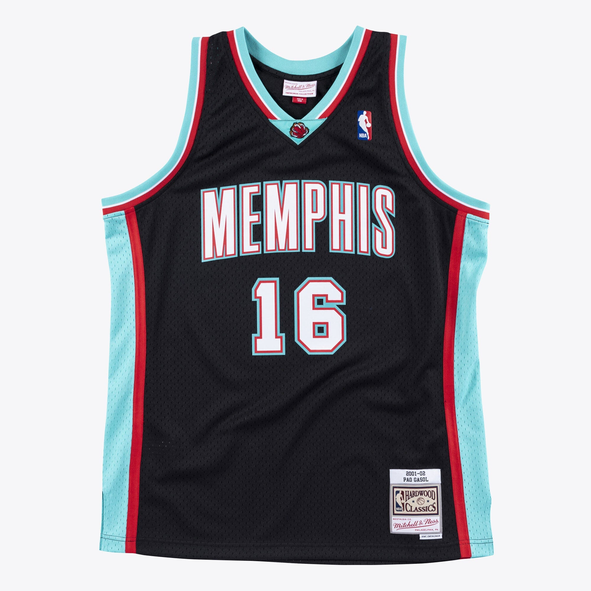 Memphis Grizzlies Mitchell & Ness Swingman Jersey Pau Gasol 2001-02