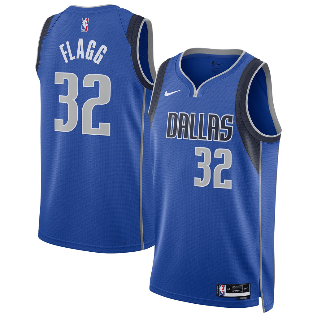 Dallas Mavericks Nike Icon Swingman Jersey - Cooper Flagg - Unisex