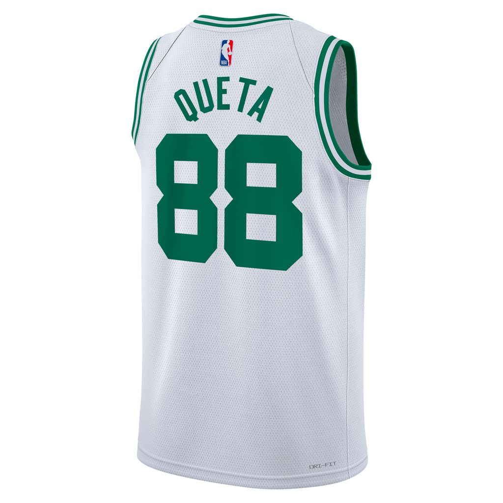 Boston Celtics Nike Association Edition Swingman Jersey - White - Neemias Queta - Unisex