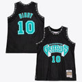 Vancouver Grizzlies Mitchell & Ness Mike Bibby 1998 Team Color Swingman Jersey - Black