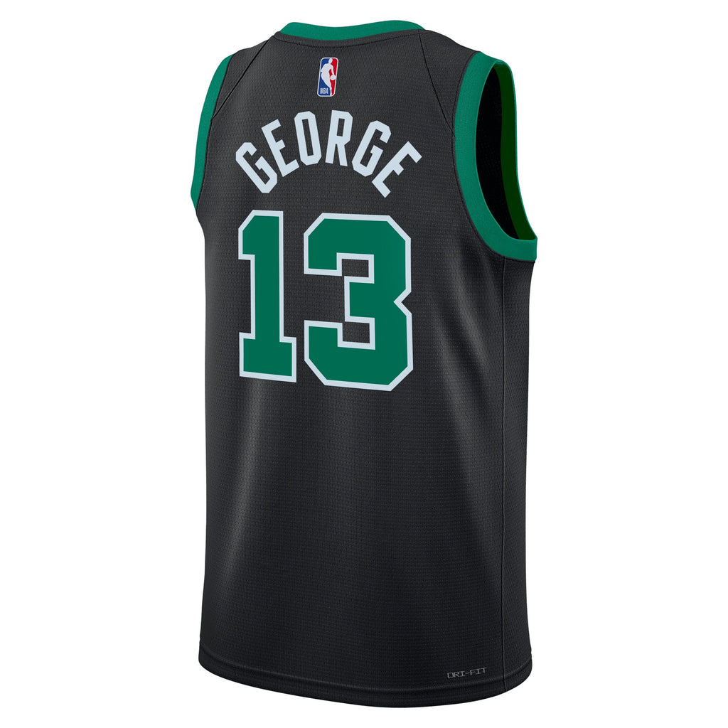 Boston Celtics Jordan Brand Statement Edition Swingman Jersey - Black - Paul George - Unisex