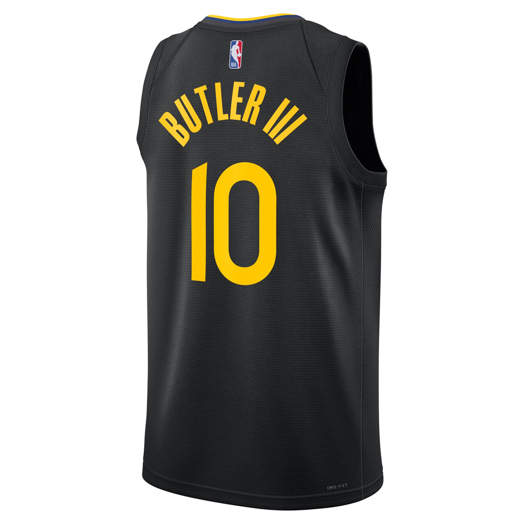 Golden State Warriors Jordan Brand 2024/25 Statement Edition Swingman Jersey - Black - Jimmy Butler III - Unisex