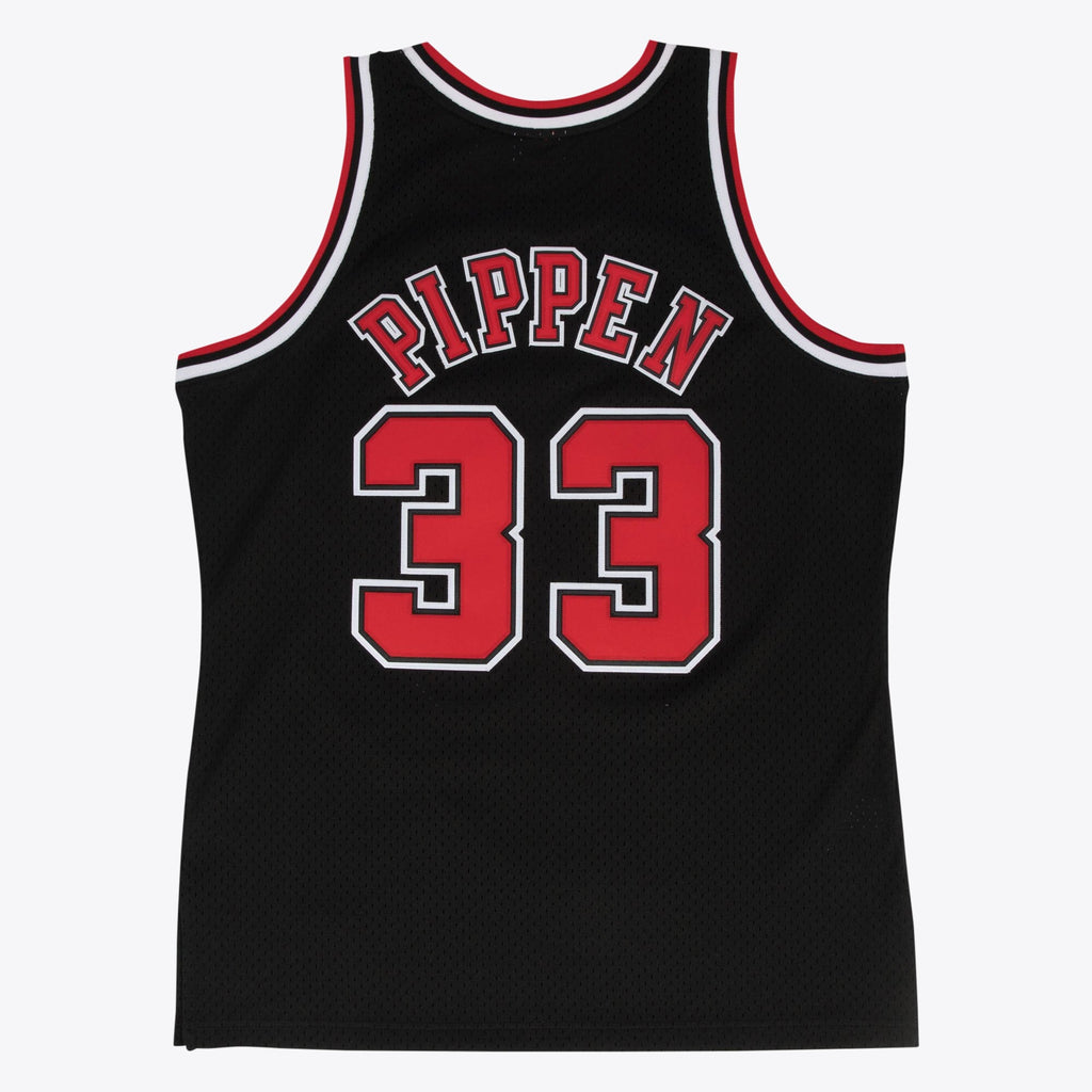 Chicago Bulls Scottie Pippen 1997-98 Hardwood Classics Alternate Swingman Jersey By Mitchell & Ness - Black - Mens
