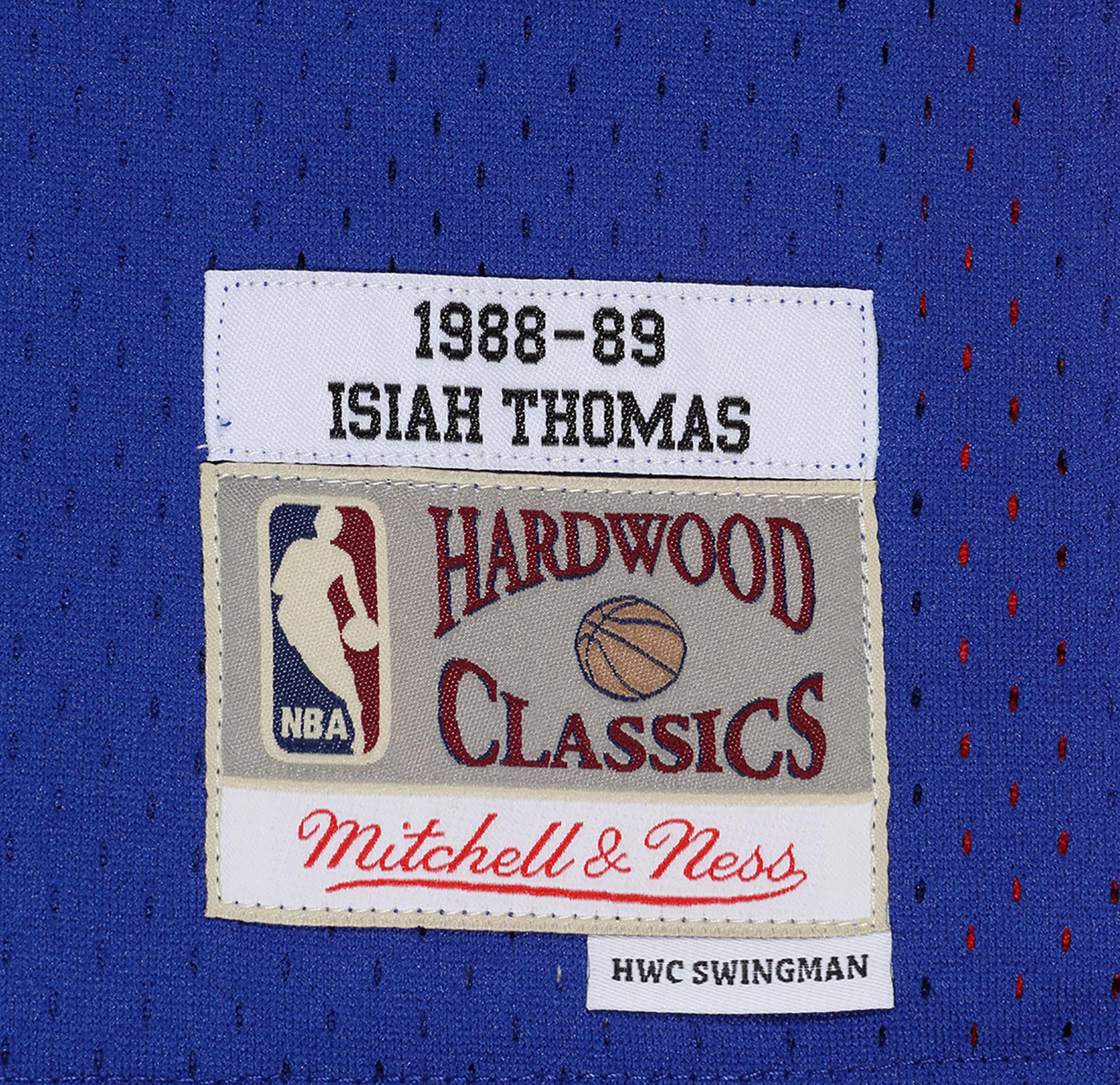 Detroit Pistons Mitchell & Ness Swingman Jersey Road Isiah Thomas 1988-89
