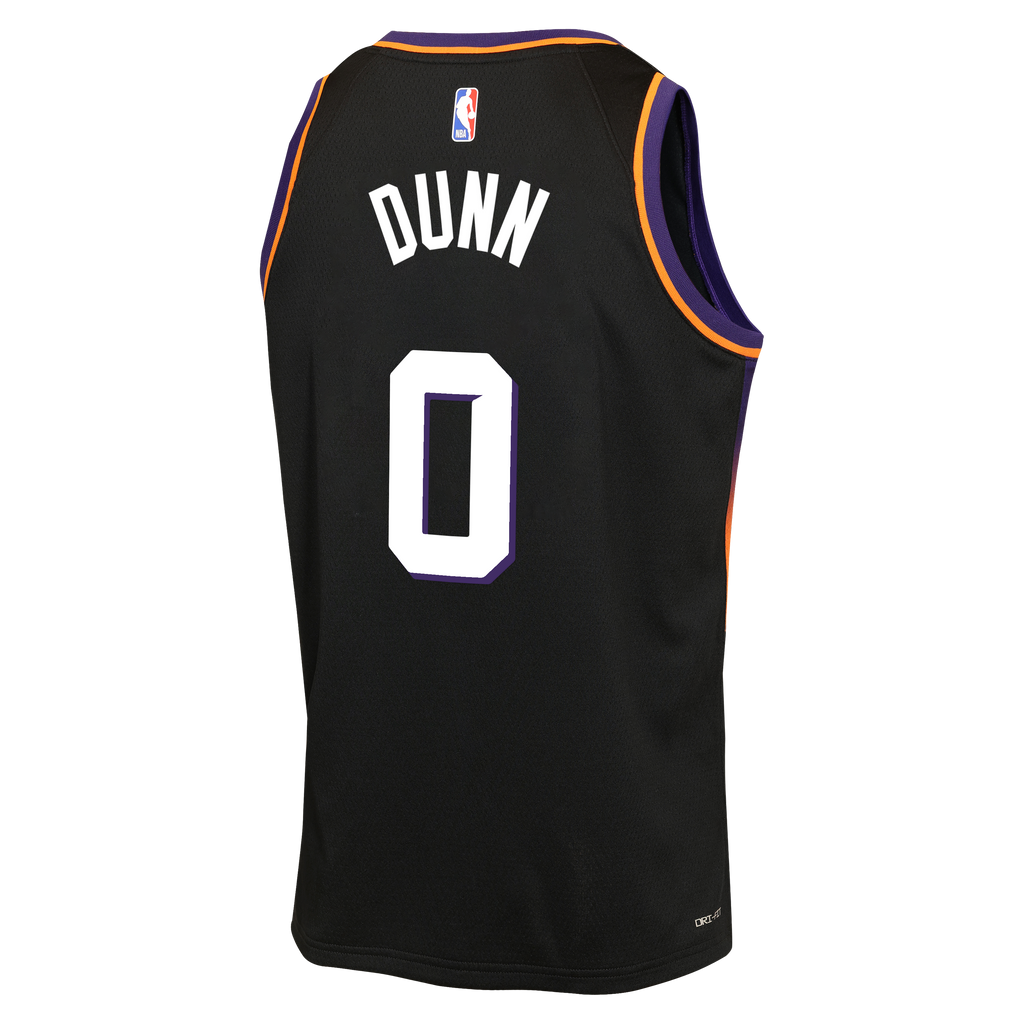 Phoenix Suns Jordan Brand Statement Edition Jersey - Black - Ryan Dunn - Youth
