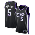 Sacramento Kings Nike Icon Swingman Jersey - Black - Darius Acuff Jr. - Unisex
