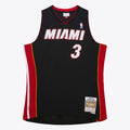 Miami Heat NBA Dwyane Wade 2012 Road Hardwood Classics Swingman Jersey By Mitchell & Ness