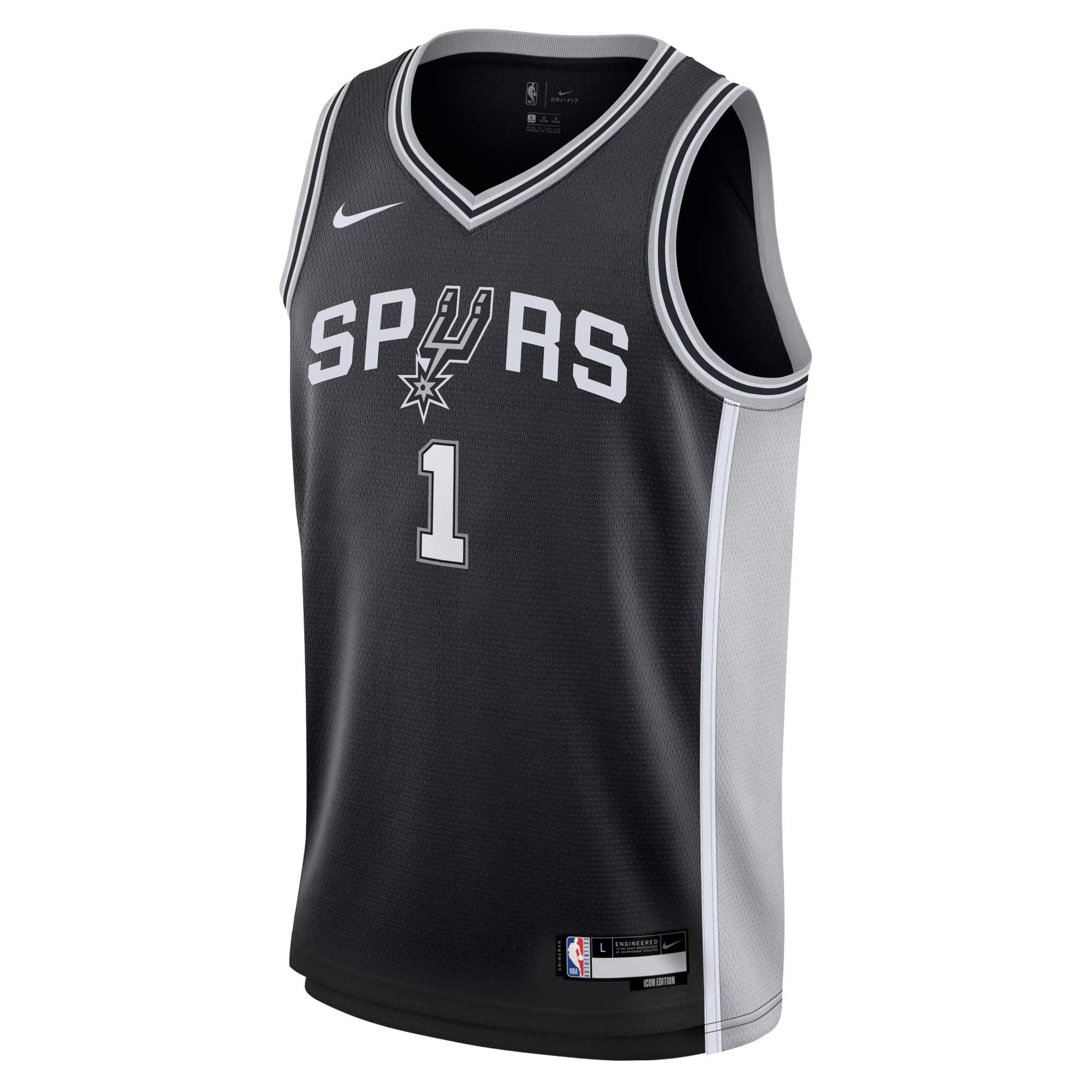 San Antonio Spurs Nike Icon Swingman Jersey – Victor Wembanyama – Youth