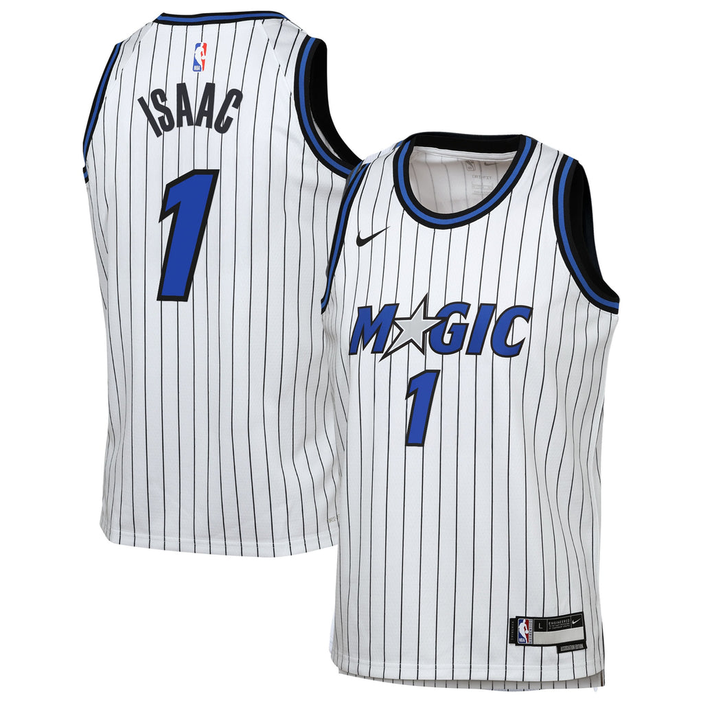 Orlando Magic Nike Replica Association Edition Swingman Jersey - White - Jonathan Isaac - Youth