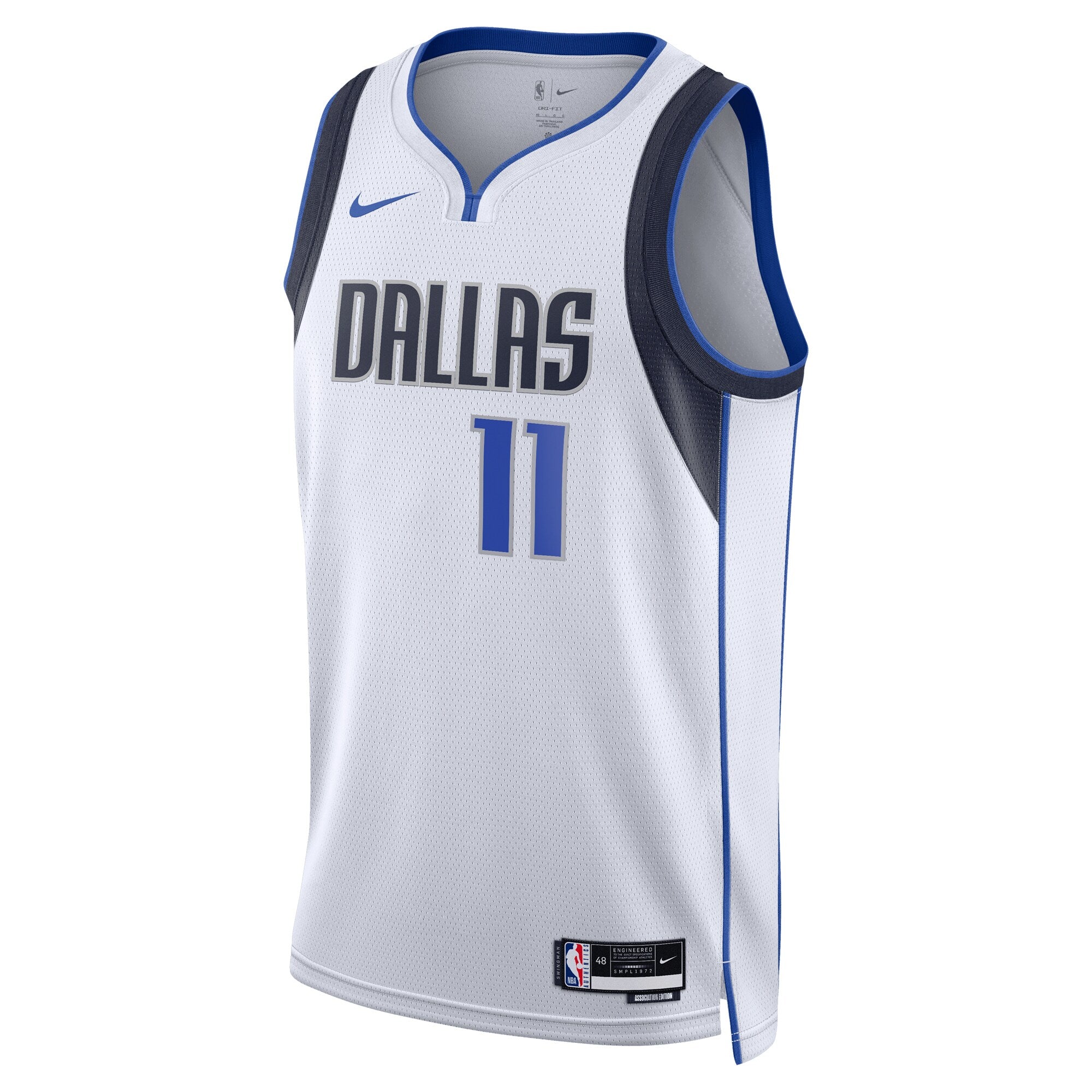 Dallas Mavericks Nike Association Edition Swingman Jersey - White - Kyrie Irving - Unisex