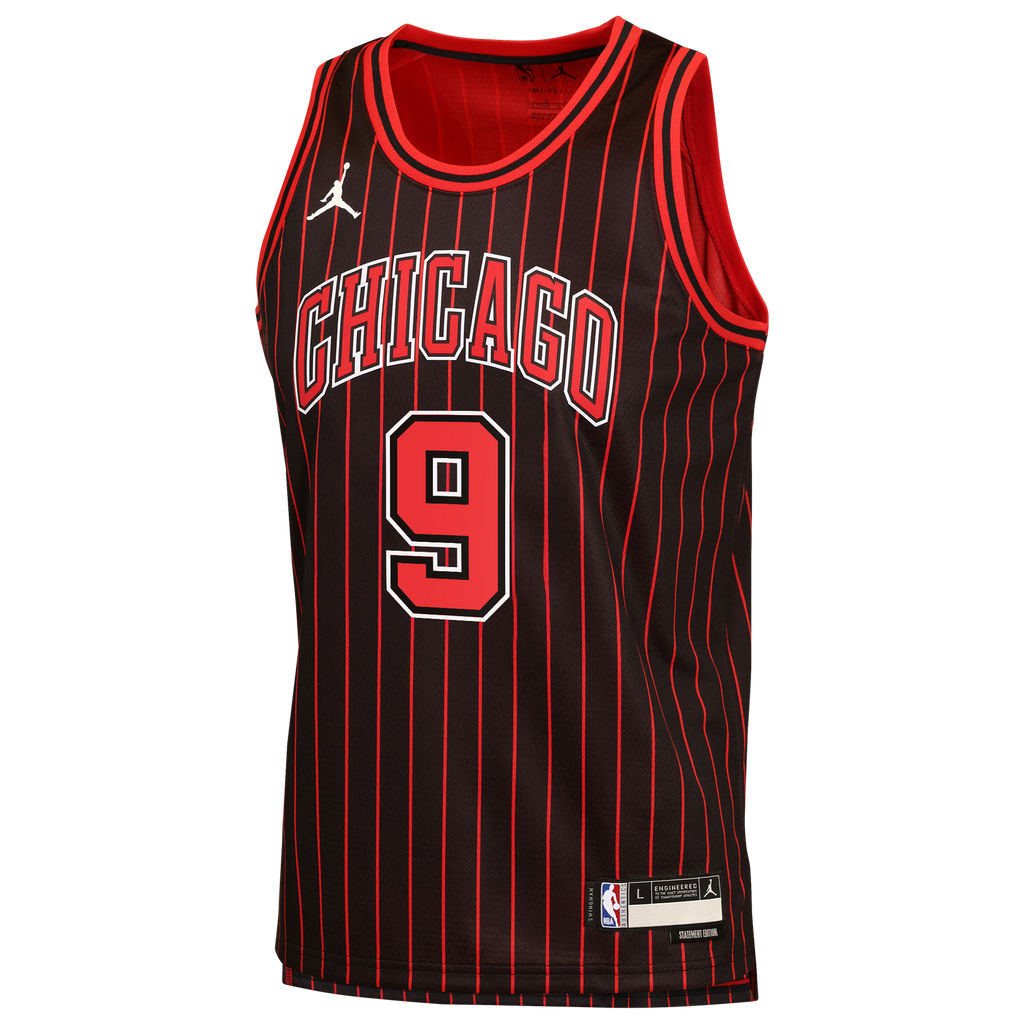 Chicago Bulls Jordan Brand Statement Edition Jersey - Black - Nikola Vučević - Youth