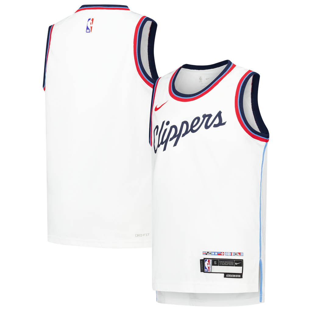 Los Angeles Clippers Nike Association Wordmark Replica Jersey - Youth