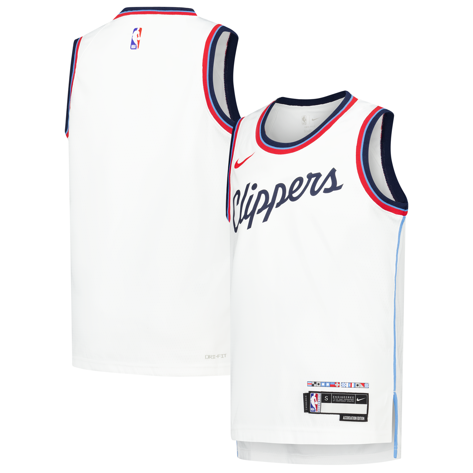 Los Angeles Clippers Nike Association Wordmark Replica Jersey - Youth