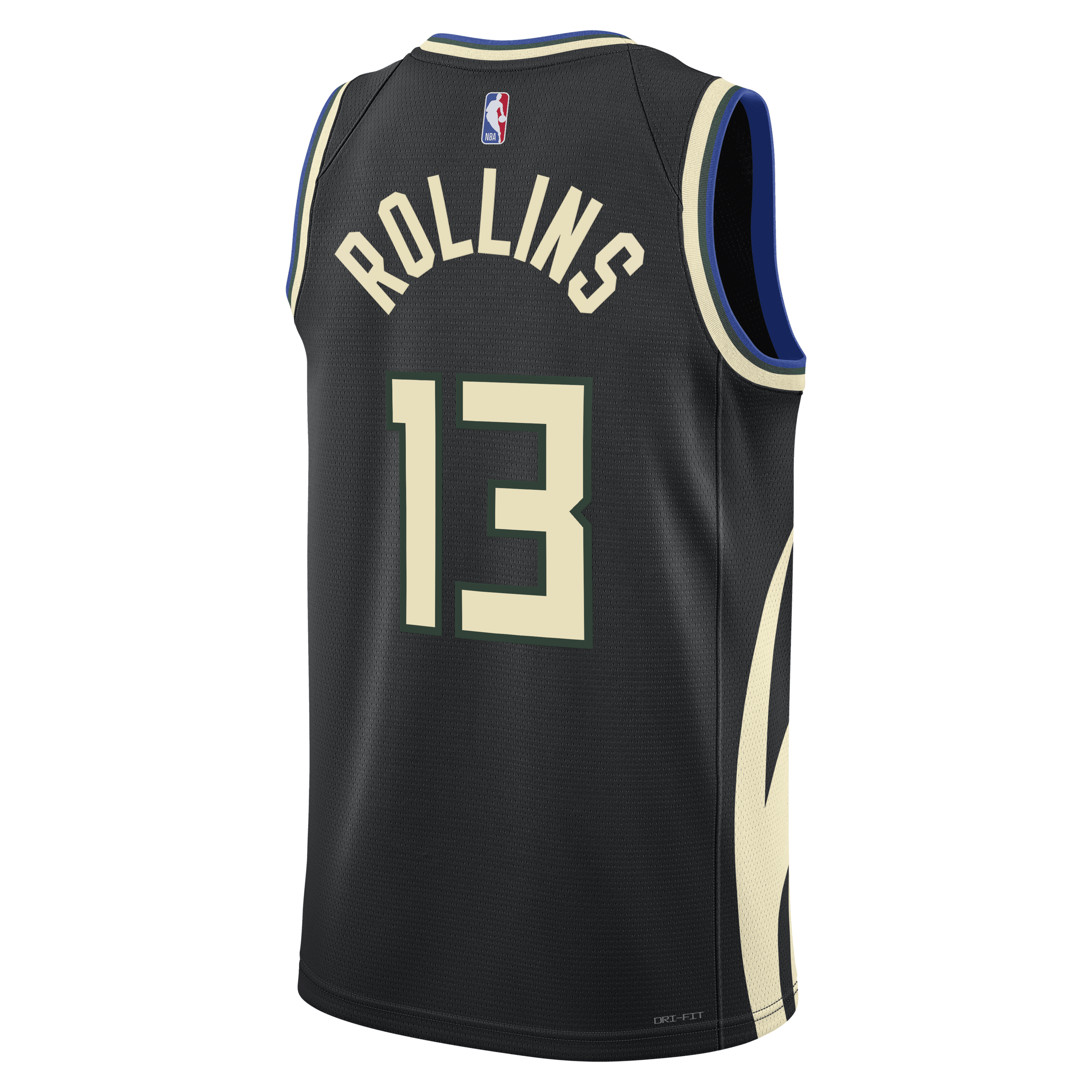 Milwaukee Bucks Jordan Brand Statement Edition Swingman Jersey - Hunter Green - Ryan Rollins - Unisex
