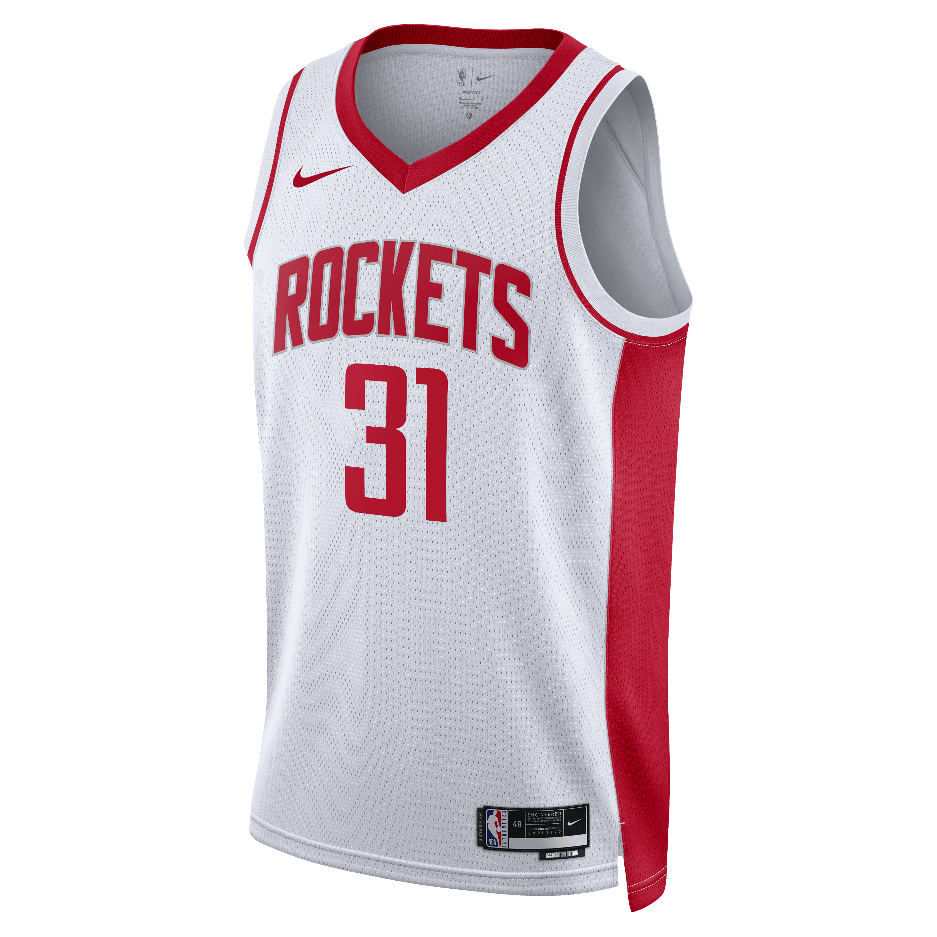 Houston Rockets Nike Association Edition Swingman Jersey - White - Bogdan Bogdanović - Unisex