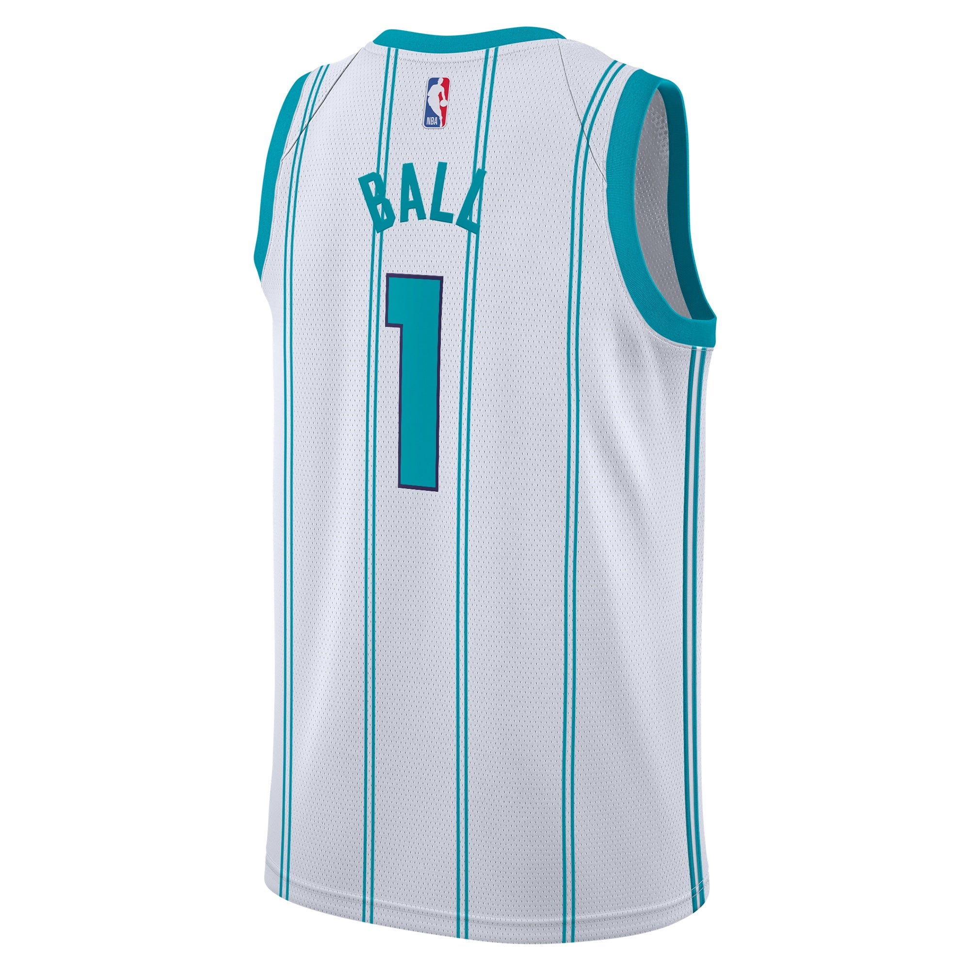 Charlotte Hornets Jordan Brand Association Edition Swingman Jersey - White - LaMelo Ball - Youth