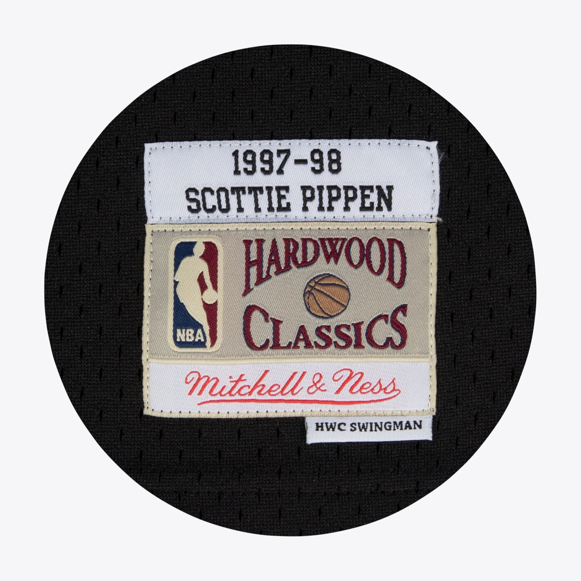 Chicago Bulls Scottie Pippen 1997-98 Hardwood Classics Alternate Swingman Jersey By Mitchell & Ness - Black - Mens
