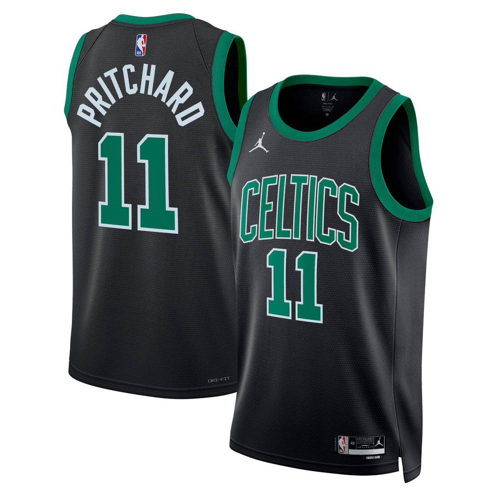 Boston Celtics Jordan Brand Statement Edition Swingman Jersey - Black - Payton Pritchard - Unisex