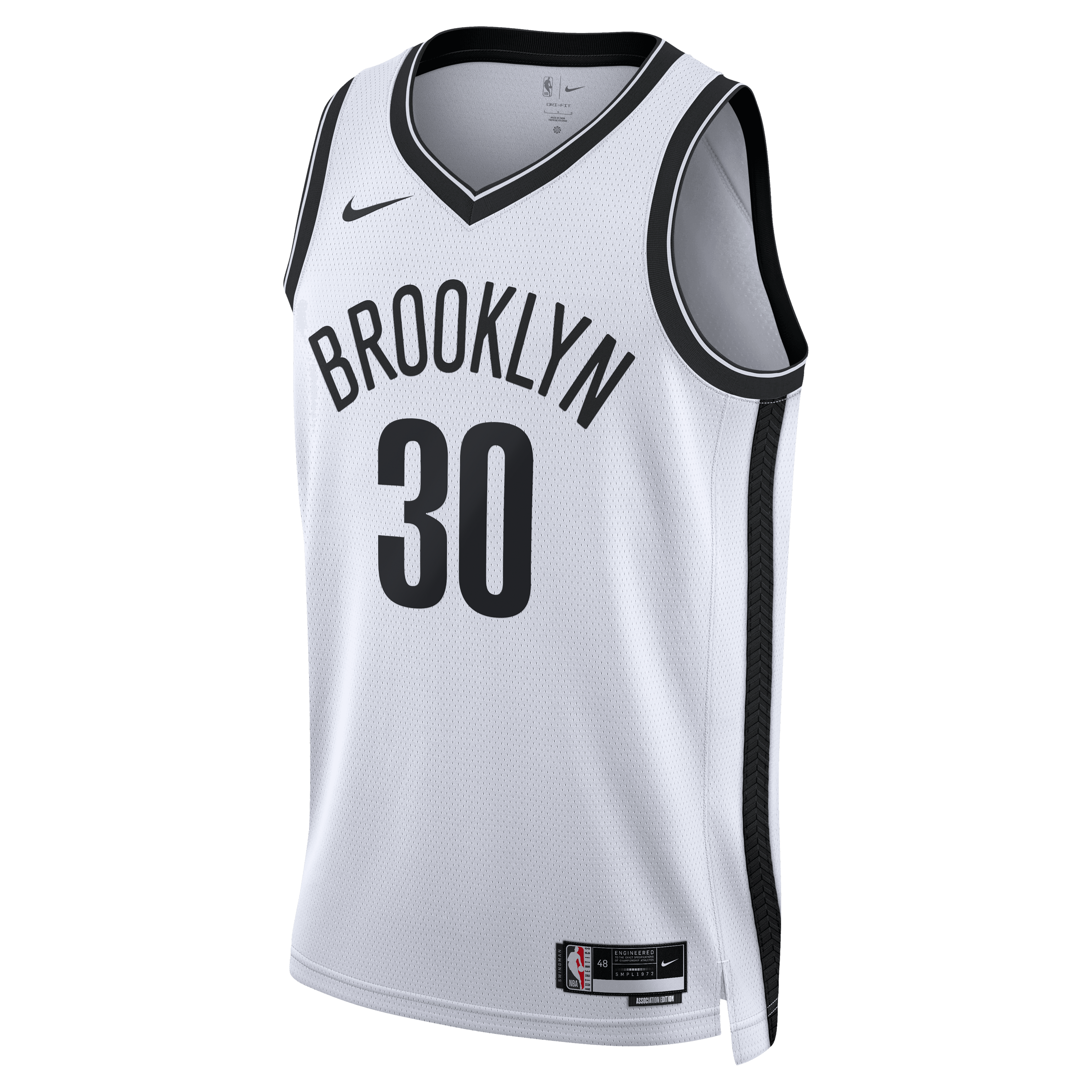 Brooklyn Nets Nike Association Edition Swingman Jersey - White - Julius Randle - Unisex