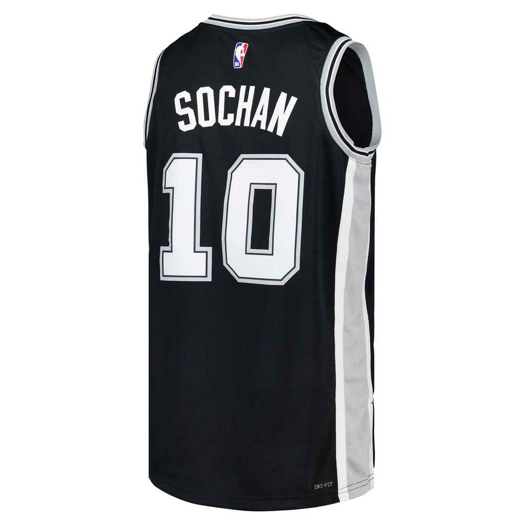 San Antonio Spurs Nike Icon Jersey - Jeremy Sochan- Unisex