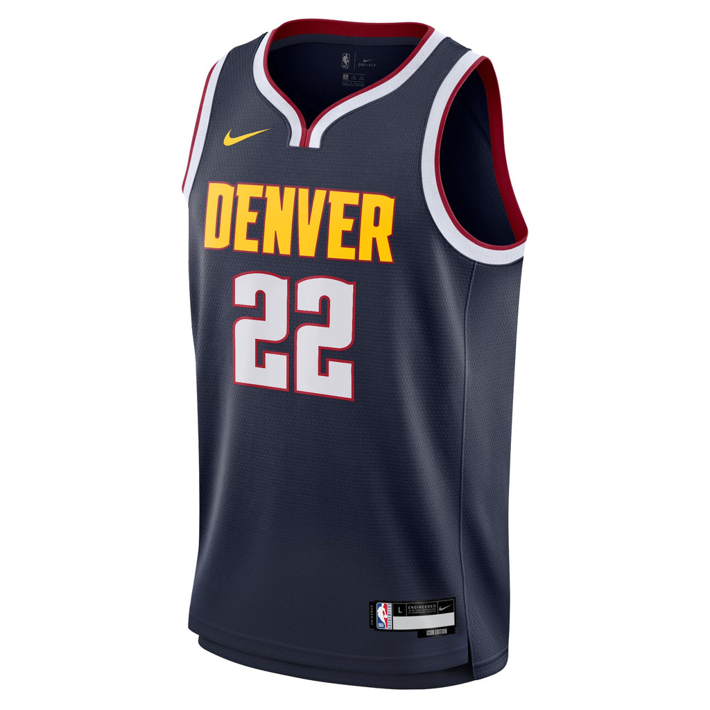 Denver Nuggets Nike Icon Swingman Jersey - Navy - Zeke Nnaji - Youth