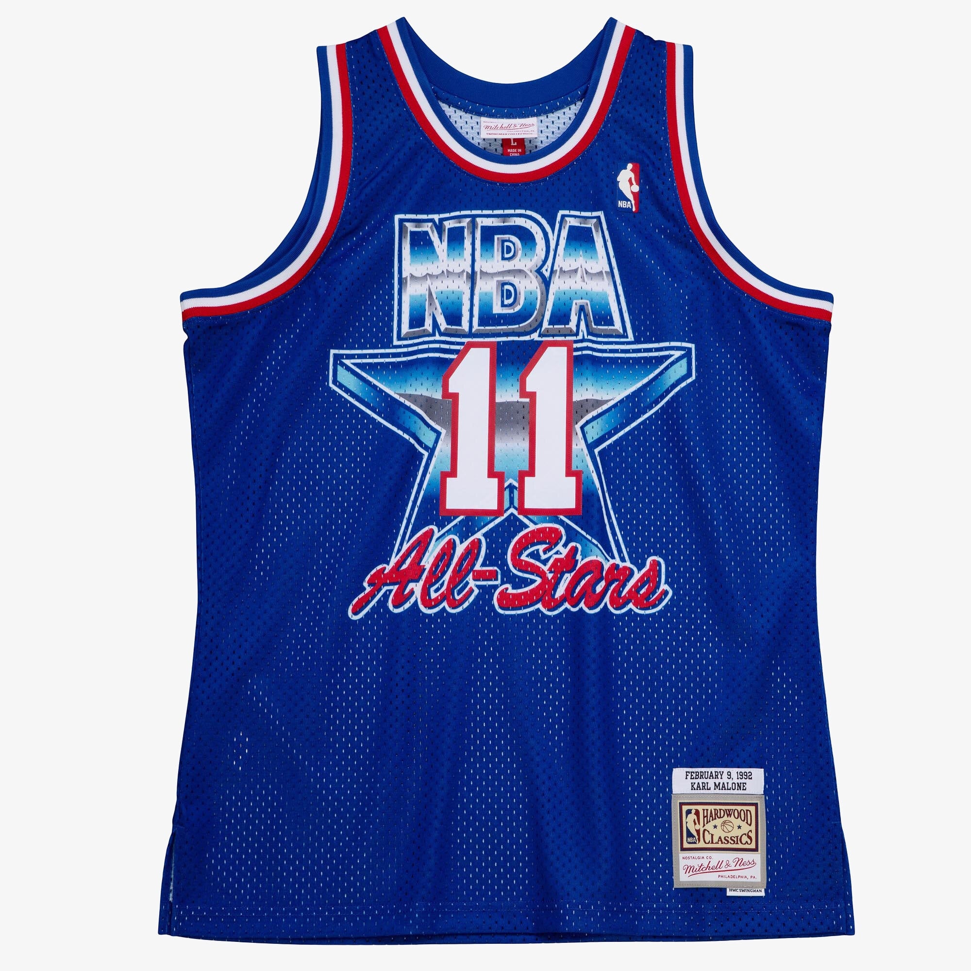 NBA All-Star West Mitchell & Ness Swingman Jersey Karl Malone 1992
