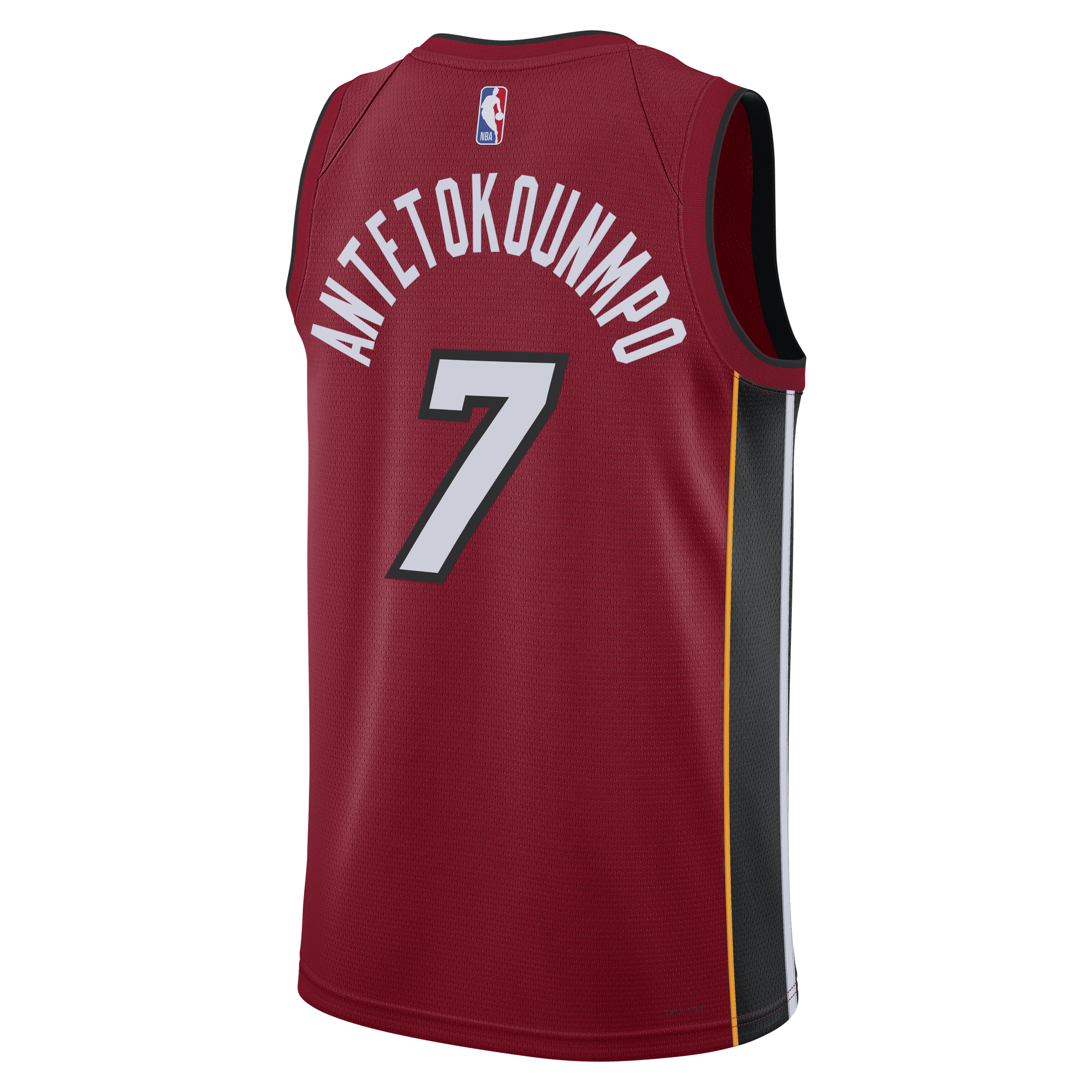 Miami Heat Jordan Brand Statement Edition Swingman Jersey - Red - Giannis Antetokounmpo - Unisex