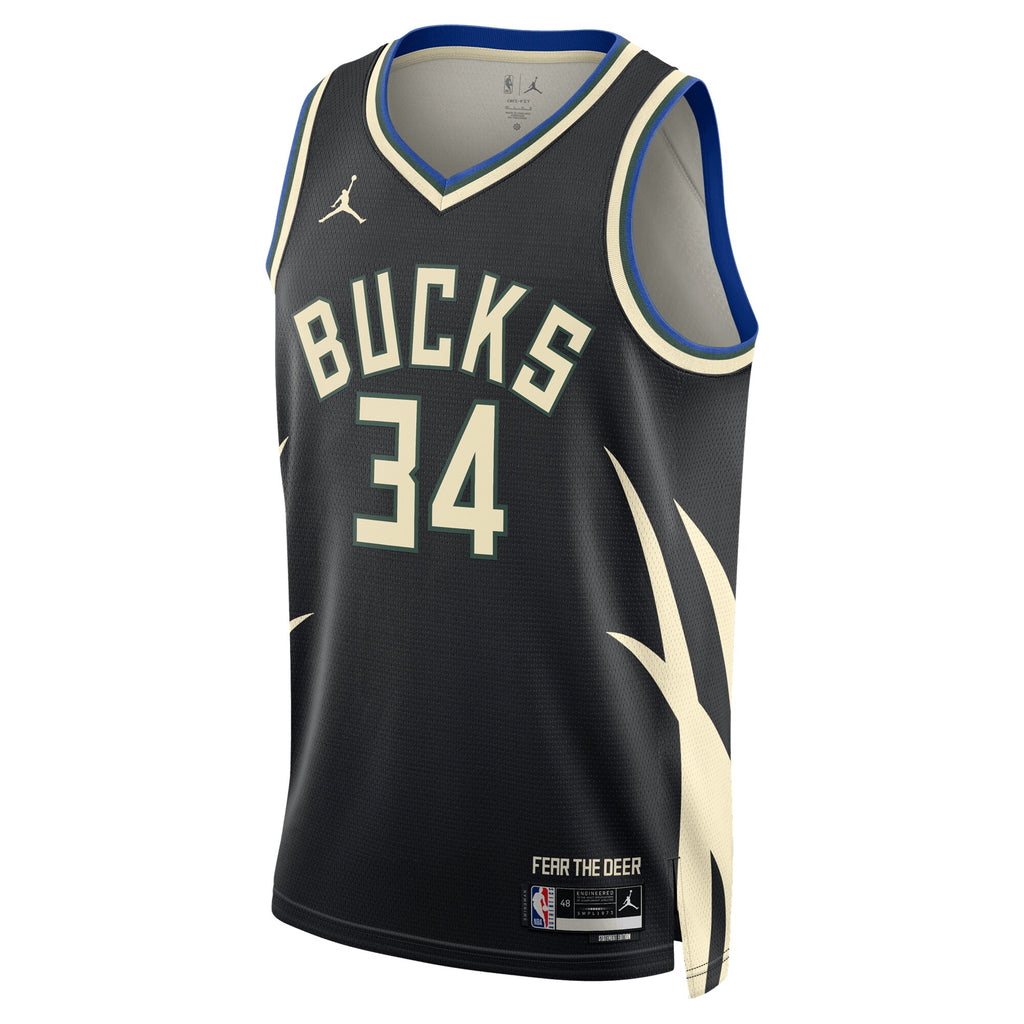 Milwaukee Bucks NBA Statement Swingman Jersey - Giannis Antetokounmpo