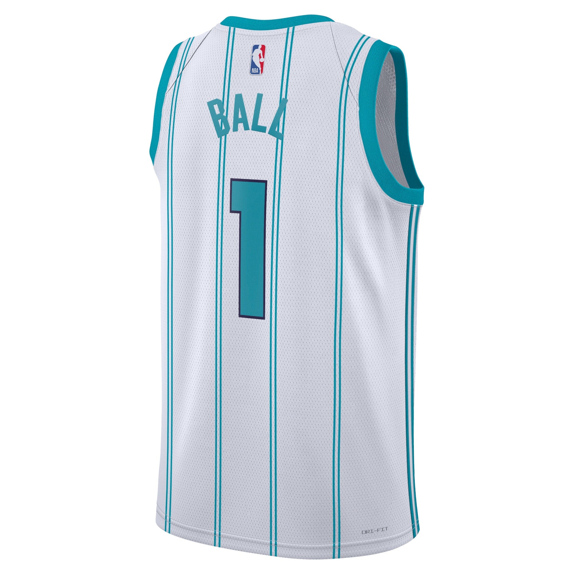 Charlotte Hornets Jordan Brand Association Edition Swingman Jersey - White - LaMelo Ball - Unisex