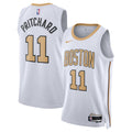 Boston Celtics Nike 2025/26 City Edition Swingman Jersey - White - Payton Pritchard - Unisex