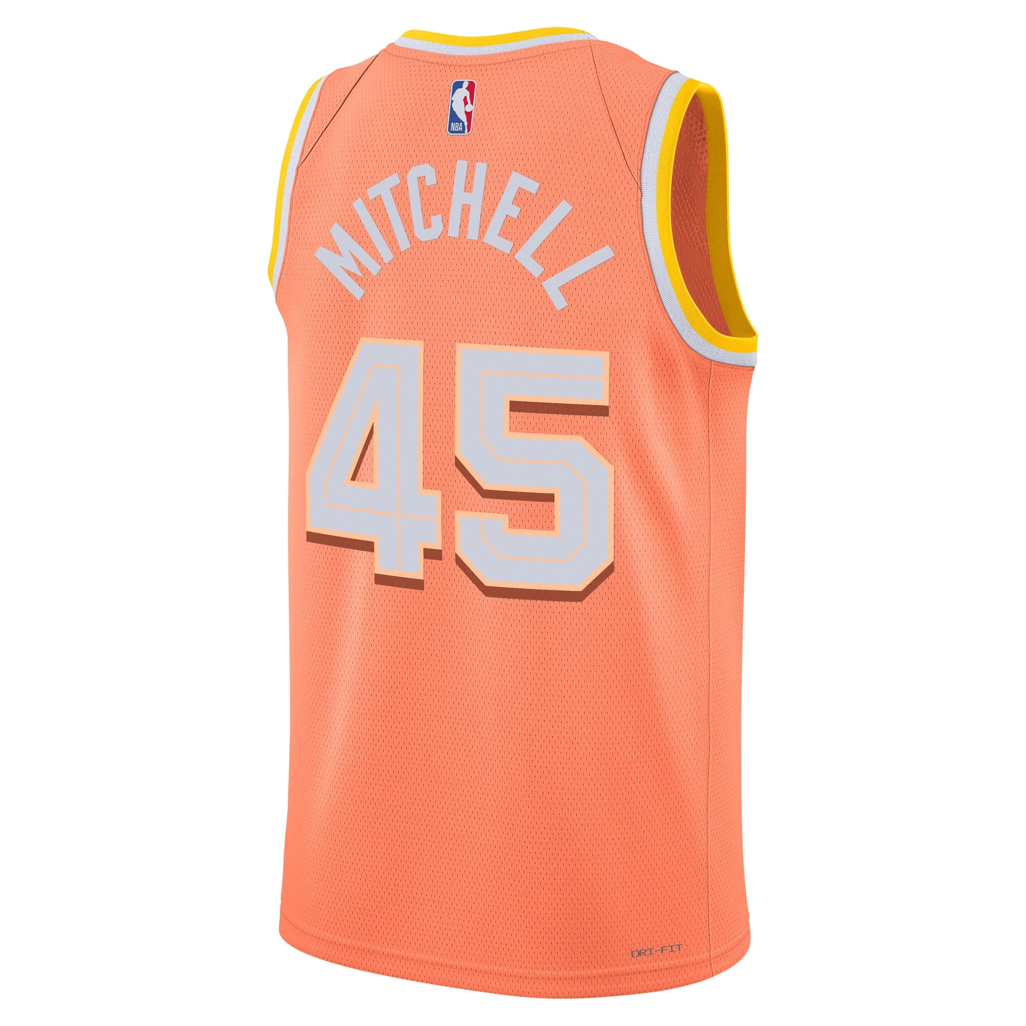Cleveland Cavaliers Nike 2025/26 City Edition Swingman Jersey - Orange - Donovan Mitchell - Unisex