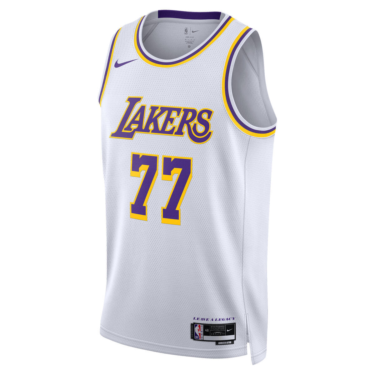 Los Angeles Lakers Nike Association Swingman Jersey - Luka Doncic - Unisex
