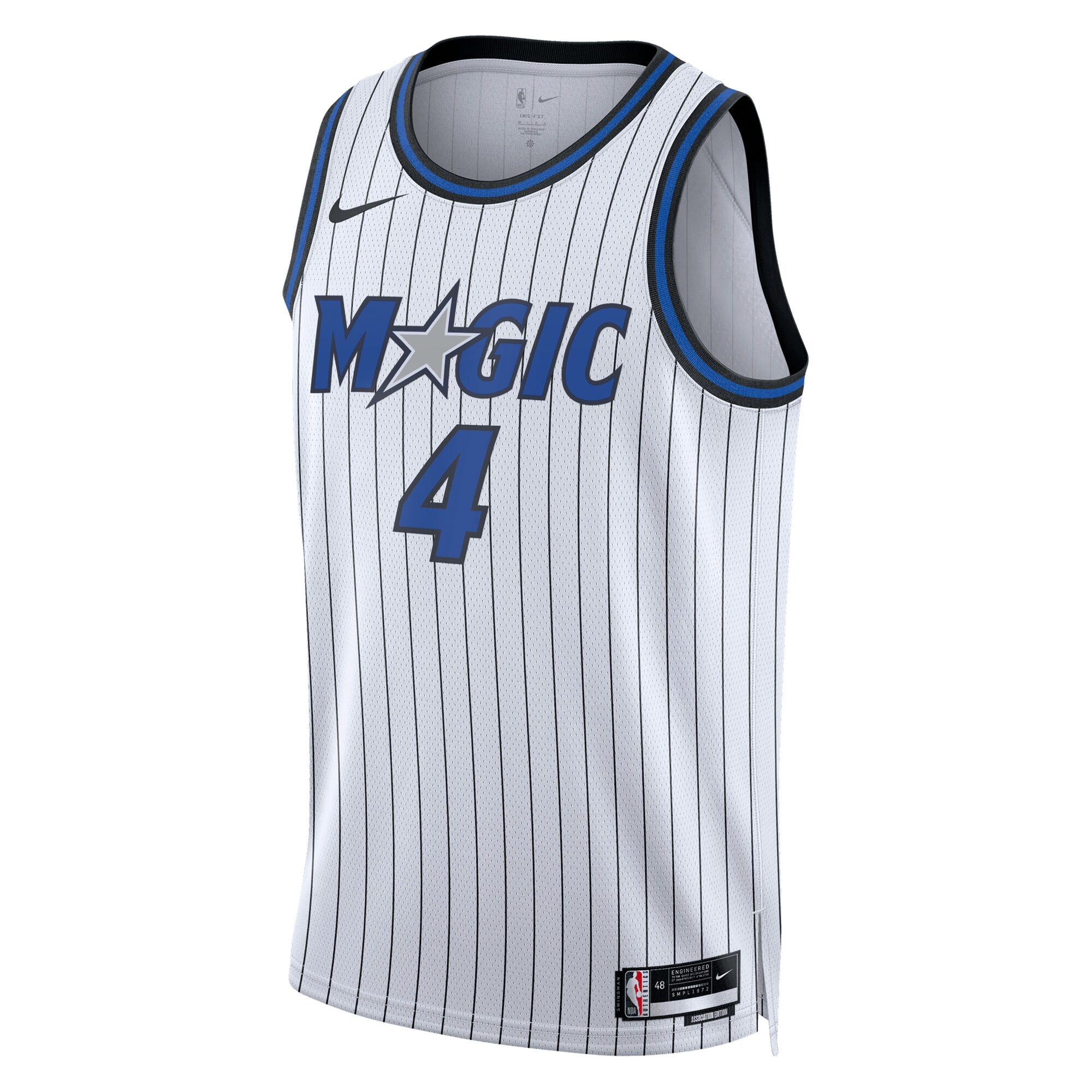 Orlando Magic Nike Replica Association Edition Swingman Jersey - White - Jalen Suggs - Unisex