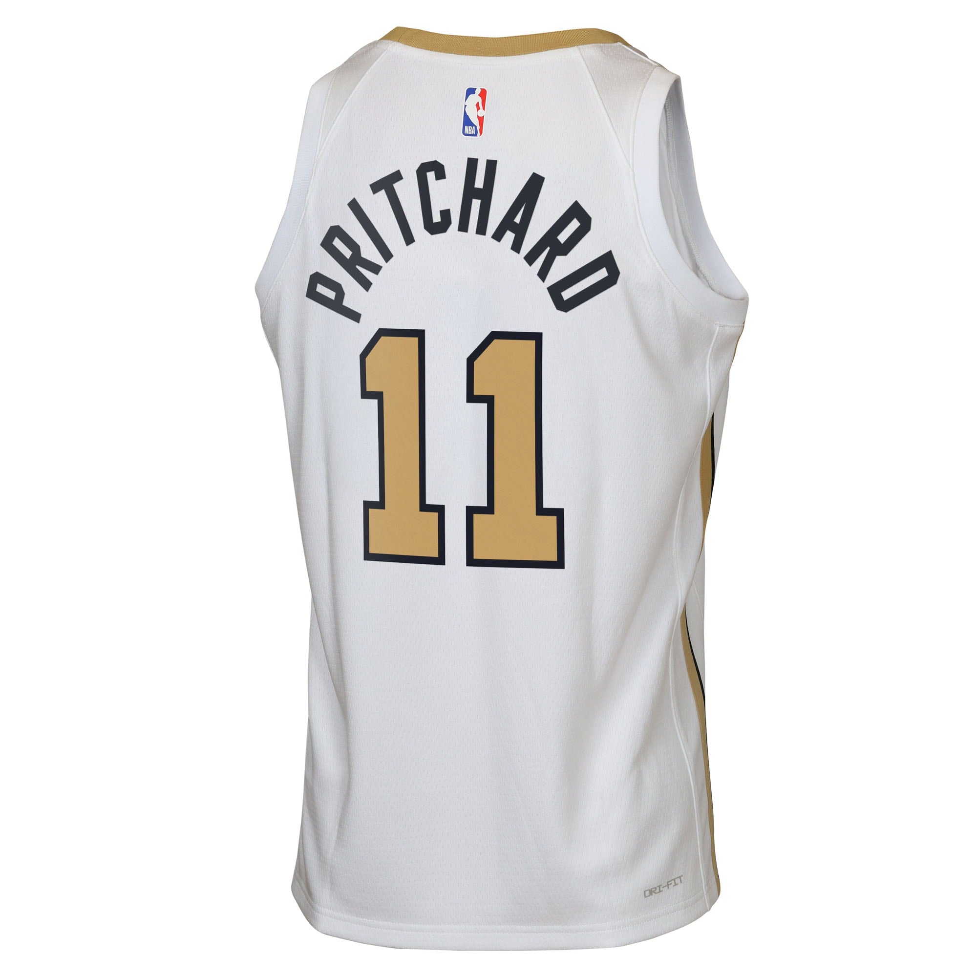 Boston Celtics Nike 2025/26 City Edition Swingman Jersey - White - Payton Pritchard - Youth
