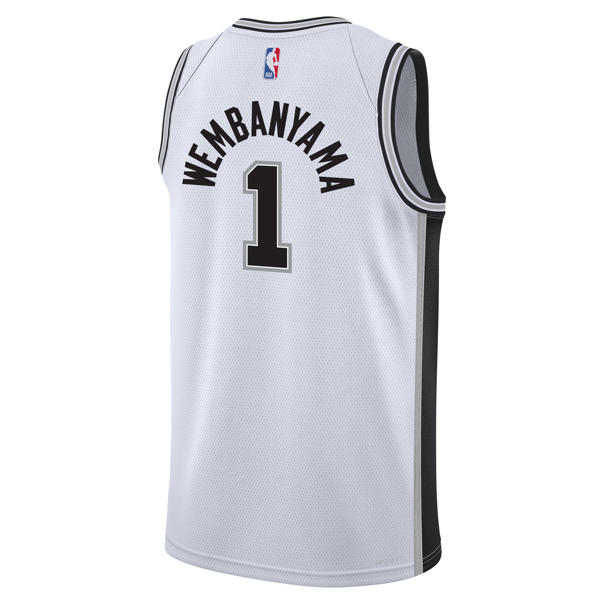 San Antonio Spurs Nike Association Swingman Jersey - Victor Wembanyama - Youth