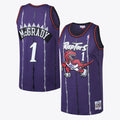 Toronto Raptors Tracy McGrady Hardwood Classics Road Swingman Jersey by Mitchell & Ness- Mens