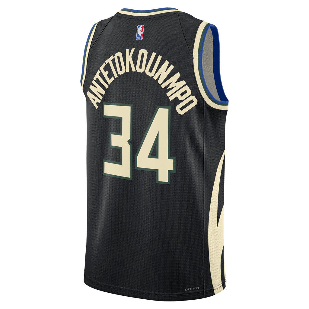 Milwaukee Bucks NBA Statement Swingman Jersey - Giannis Antetokounmpo