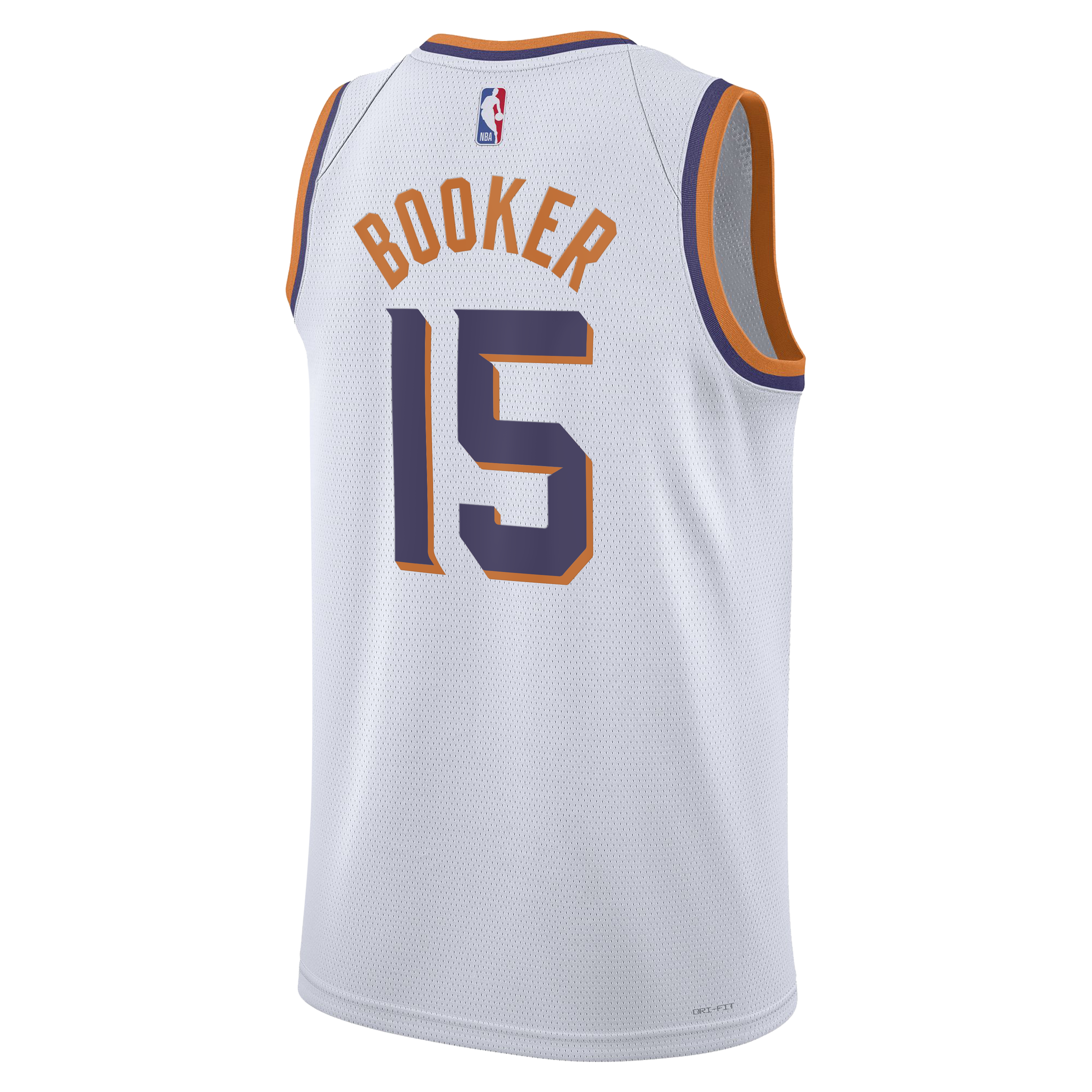 Phoenix Suns Nike Association Edition Swingman Jersey - White - Devin Booker - Unisex