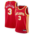 Atlanta Hawks Nike Icon Edition Swingman Jersey - Red - CJ McCollum - Youth